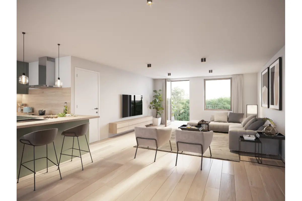 Appartement te  koop in Zwijnaarde 9052 556453.00€ 3 slaapkamers 131.58m² - Zoekertje 570857