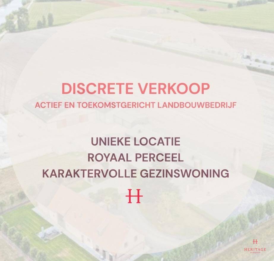 Huis te koop in Aalter 9880 0.00€ 3 slaapkamers 390.00m² - Zoekertje 589939