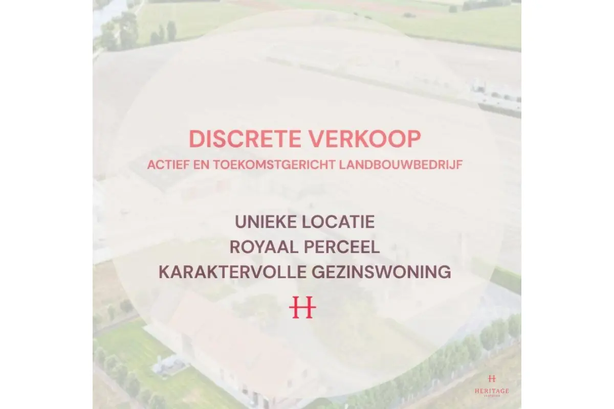 Huis te  koop in Aalter 9880 0.00€ 3 slaapkamers 390.00m² - Zoekertje 589939