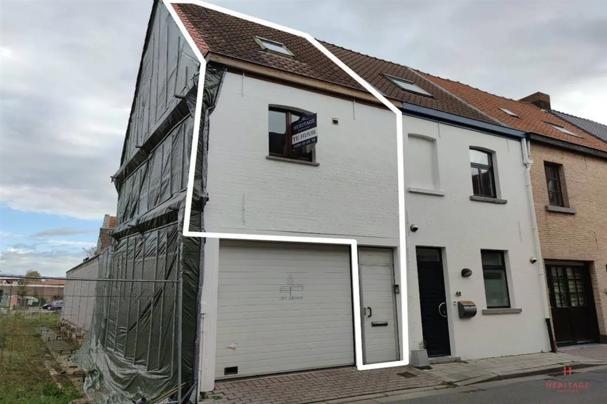 Appartement te  huur in Deinze 9800 625.00€ 1 slaapkamers m² - Zoekertje 600175