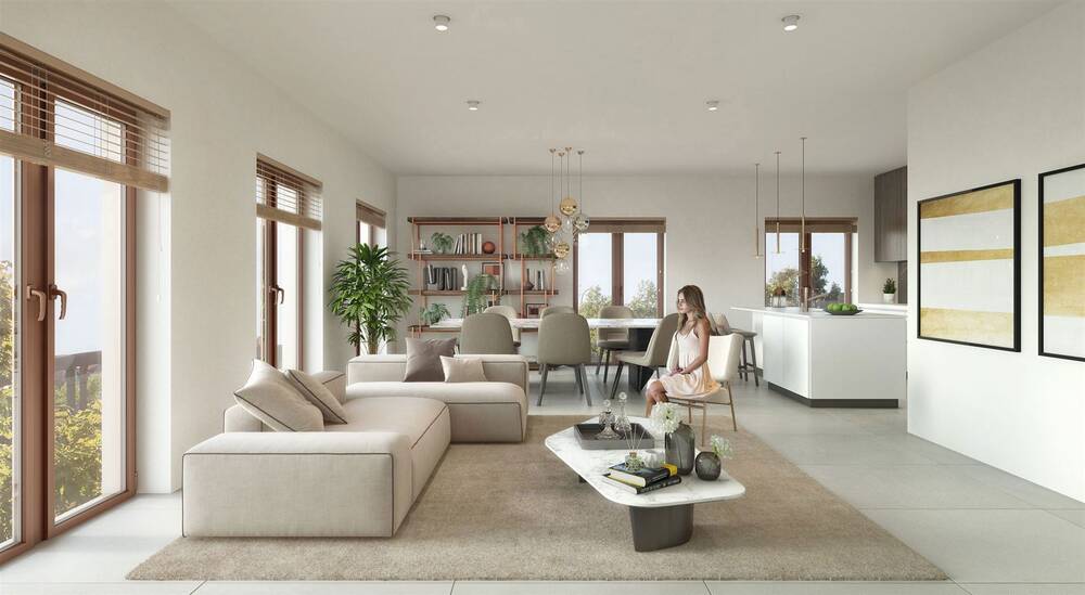 Appartement te  koop in Ronse 9600 205000.00€ 1 slaapkamers m² - Zoekertje 602065