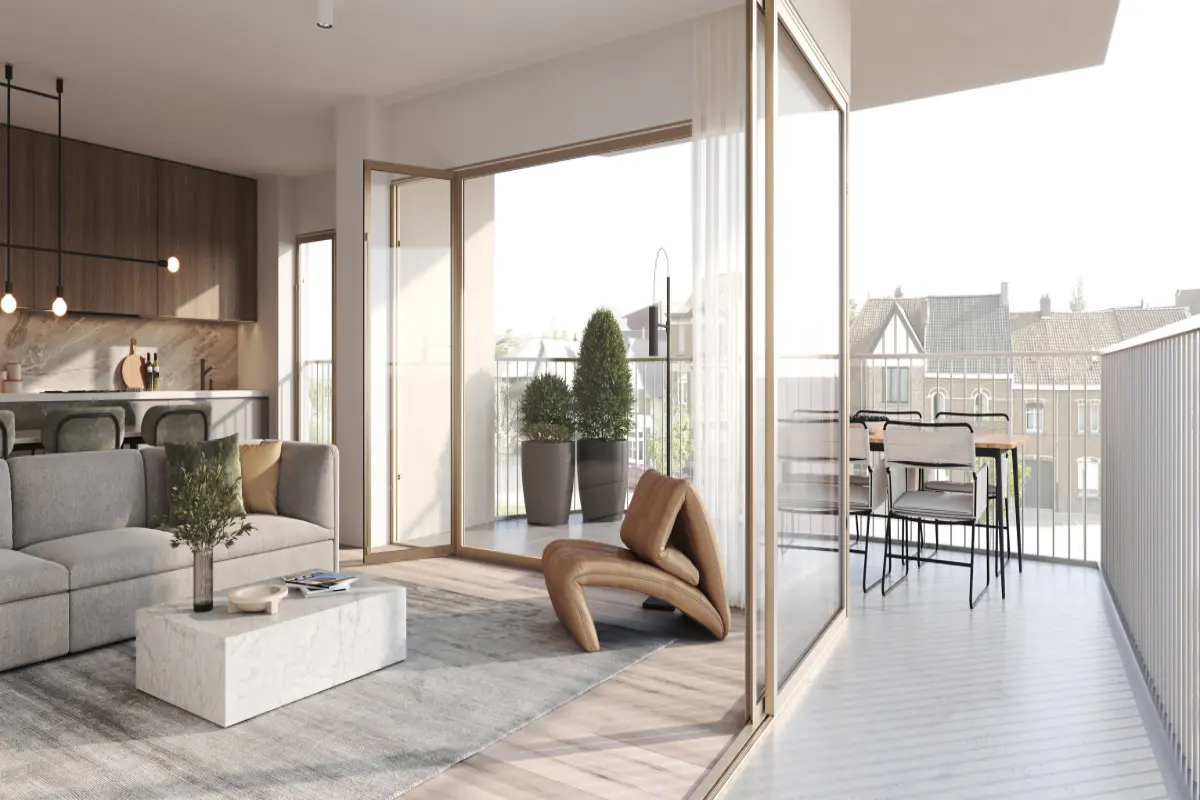 Appartement te koop in Deinze 9800 400000.00€ 2 slaapkamers 96.00m² - Zoekertje 609507