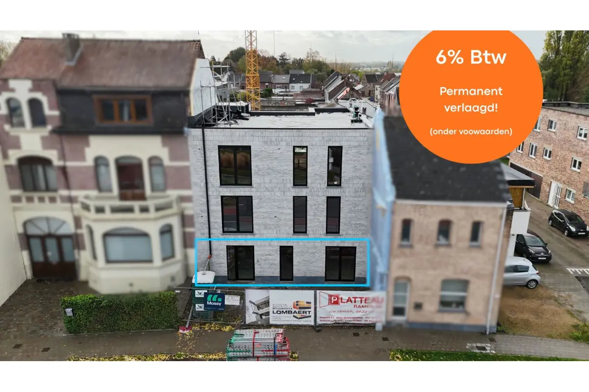 Benedenverdieping te  koop in Erembodegem 9320 362500.00€ 2 slaapkamers 105.00m² - Zoekertje 615228