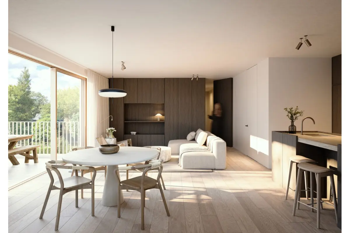 Appartement te  koop in Sint-Denijs-Westrem 9051 409000.00€  slaapkamers m² - Zoekertje 615822