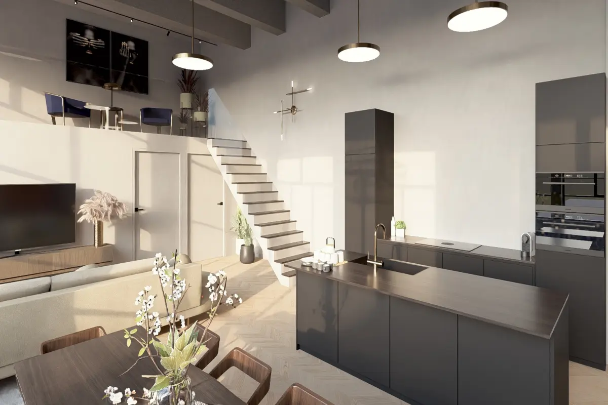 Appartement te  koop in Aalst 9300 599000.00€ 3 slaapkamers 180.23m² - Zoekertje 619050