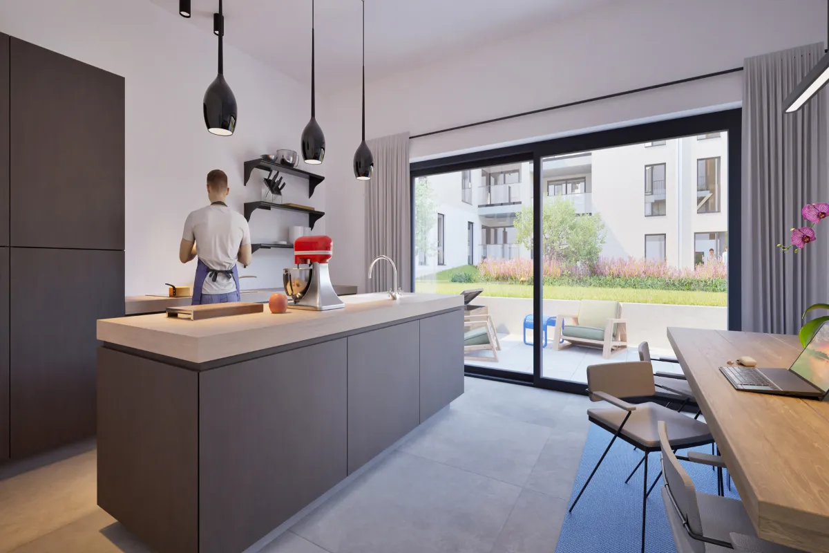 Appartement te  koop in Wetteren 9230 0.00€ 2 slaapkamers 88.20m² - Zoekertje 620917