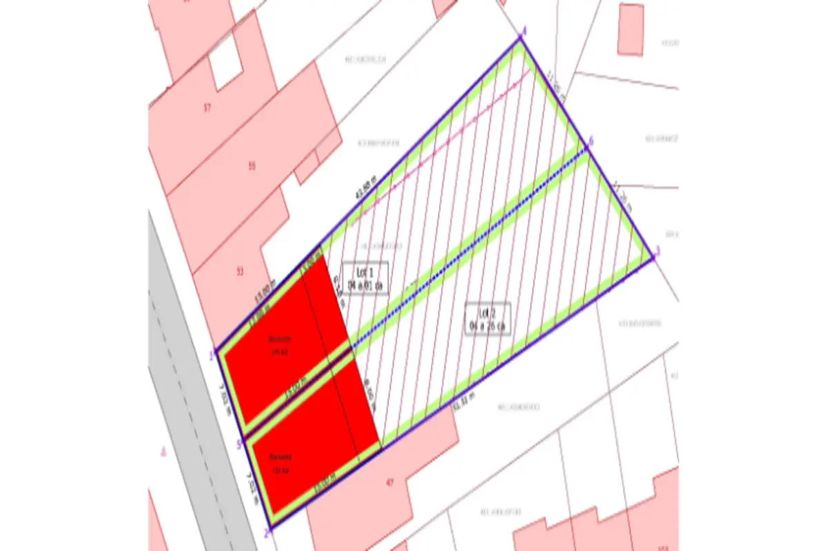 Grond te  koop in Denderleeuw 9470 223000.00€  slaapkamers m² - Zoekertje 620417