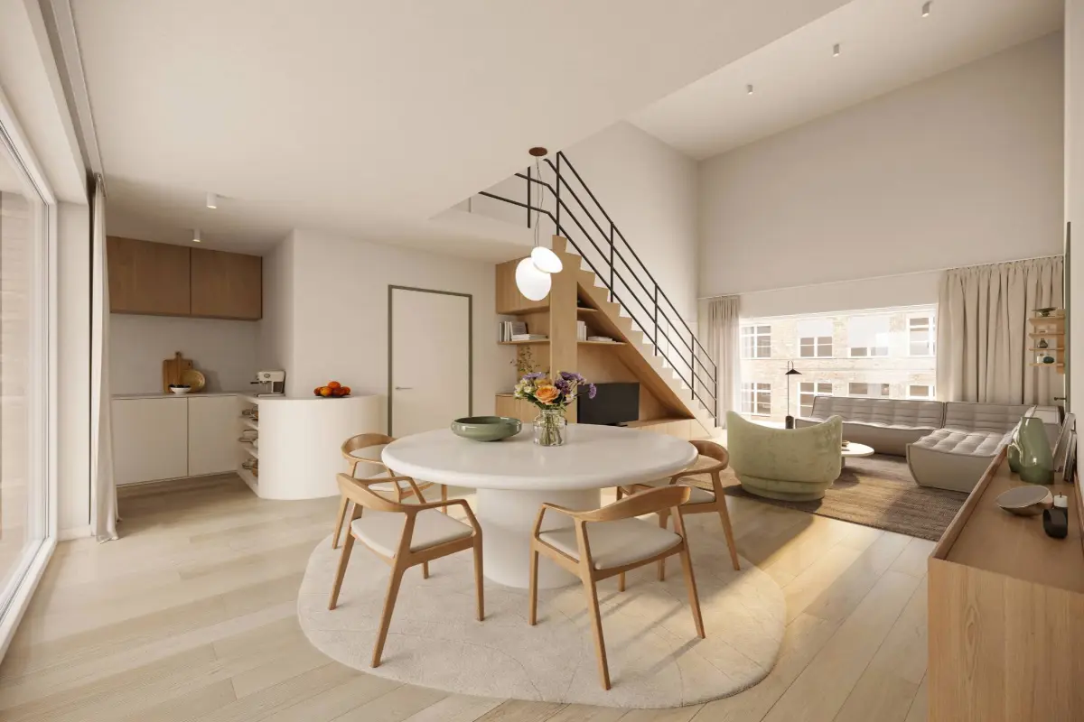 Appartement te  koop in Gavere 9890 443875.00€ 3 slaapkamers 146.00m² - Zoekertje 623579