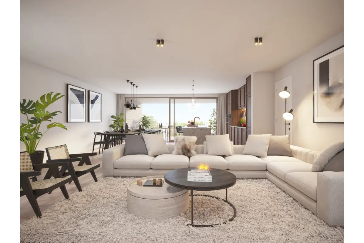 Appartement te  koop in Zwijnaarde 9052 429172.00€ 2 slaapkamers 100.21m² - Zoekertje 627579