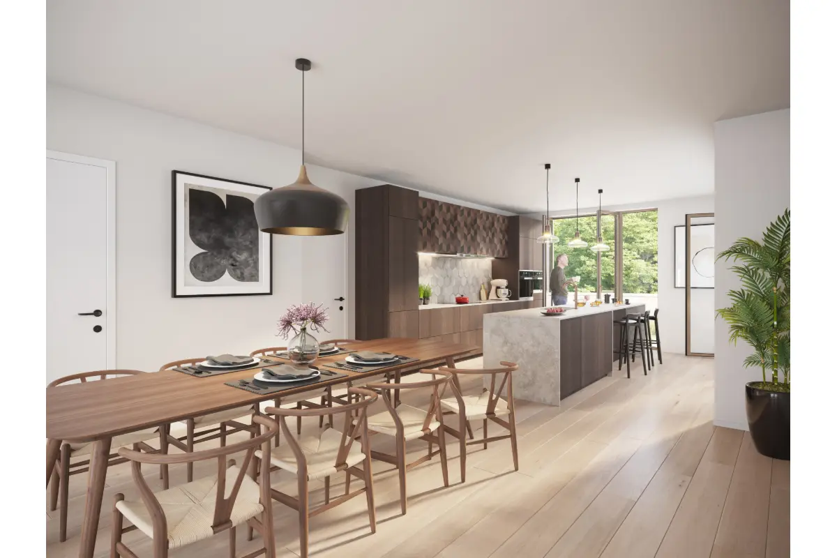 Appartement te  koop in Zwijnaarde 9052 463258.00€ 2 slaapkamers 107.17m² - Zoekertje 627585