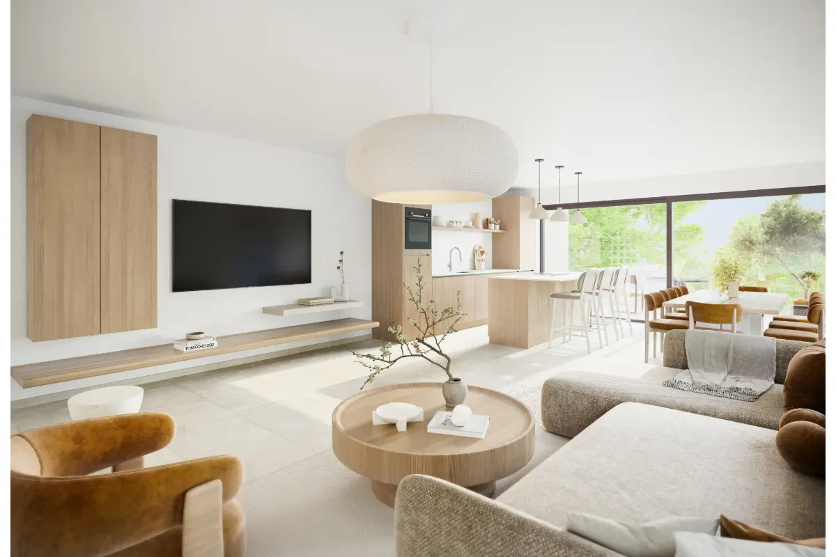 Appartement te  koop in Oostakker 9041 490000.00€ 3 slaapkamers 138.24m² - Zoekertje 631494