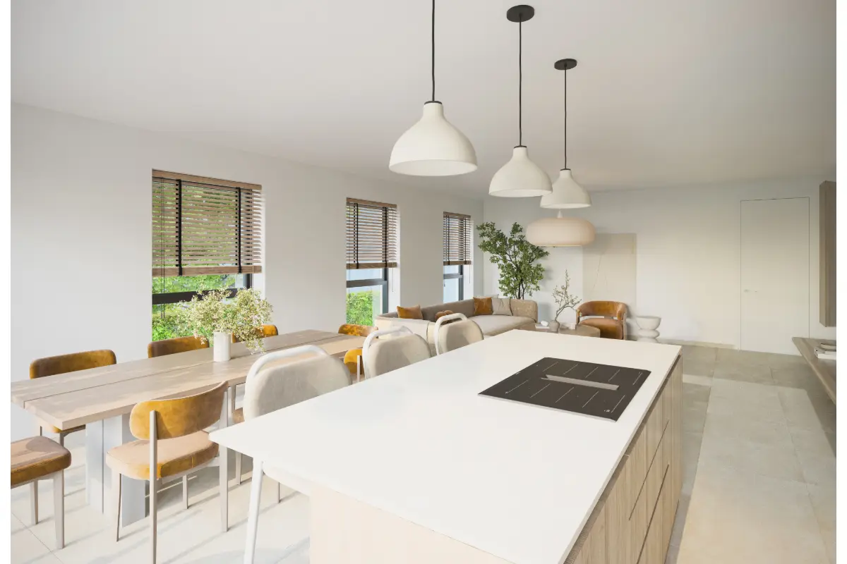 Appartement te  koop in Oostakker 9041 480000.00€ 3 slaapkamers 138.24m² - Zoekertje 631500