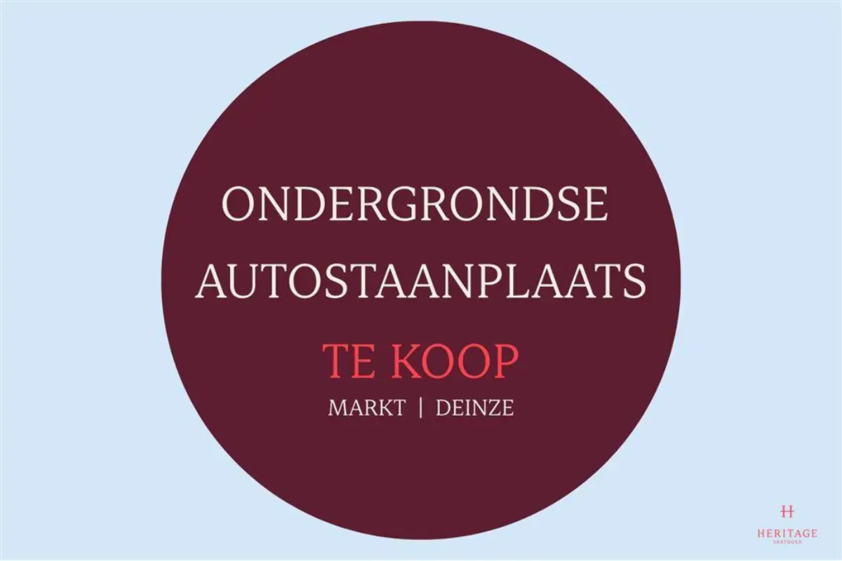 Box te  koop in Deinze 9800 25000.00€  slaapkamers m² - Zoekertje 639647