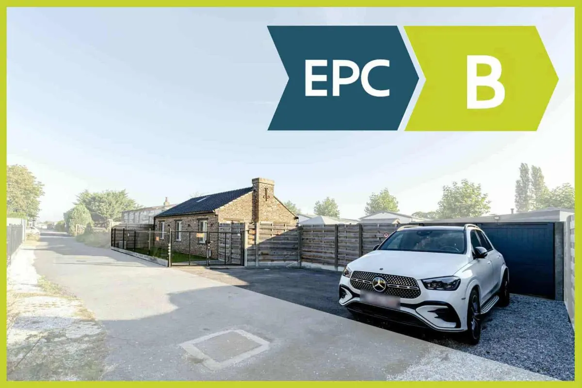 Bungalow te  koop in Berlare 9290 315000.00€ 2 slaapkamers 60.00m² - Zoekertje 641039