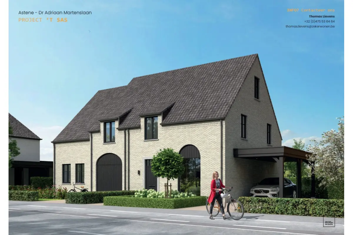 Huis te  koop in Astene 9800 473828.00€ 3 slaapkamers 195.00m² - Zoekertje 644354