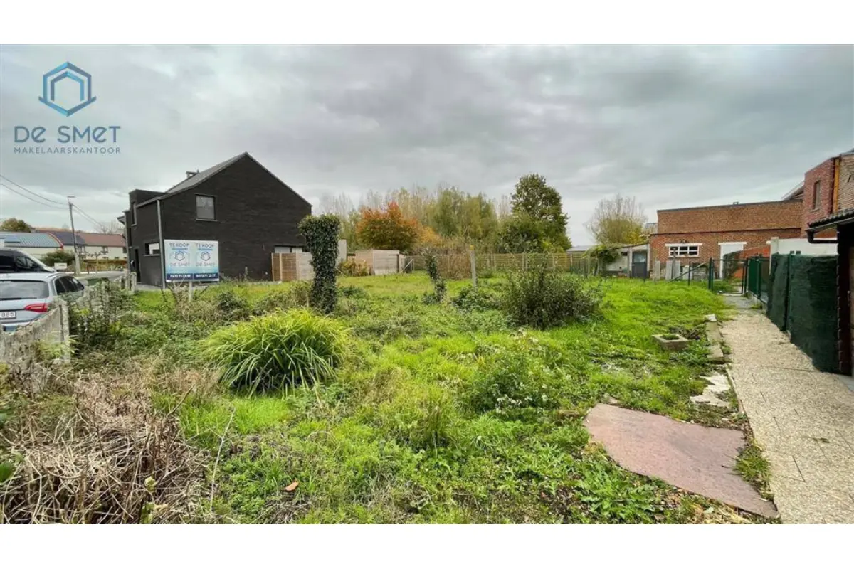 Grond te  koop in Moerbeke 9500 105000.00€  slaapkamers m² - Zoekertje 644257