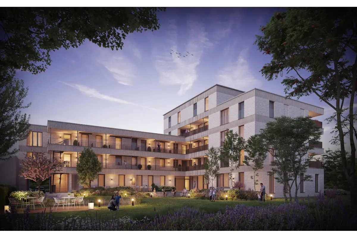 Appartement te  koop in Zwijnaarde 9052 429210.00€ 2 slaapkamers 100.21m² - Zoekertje 647705