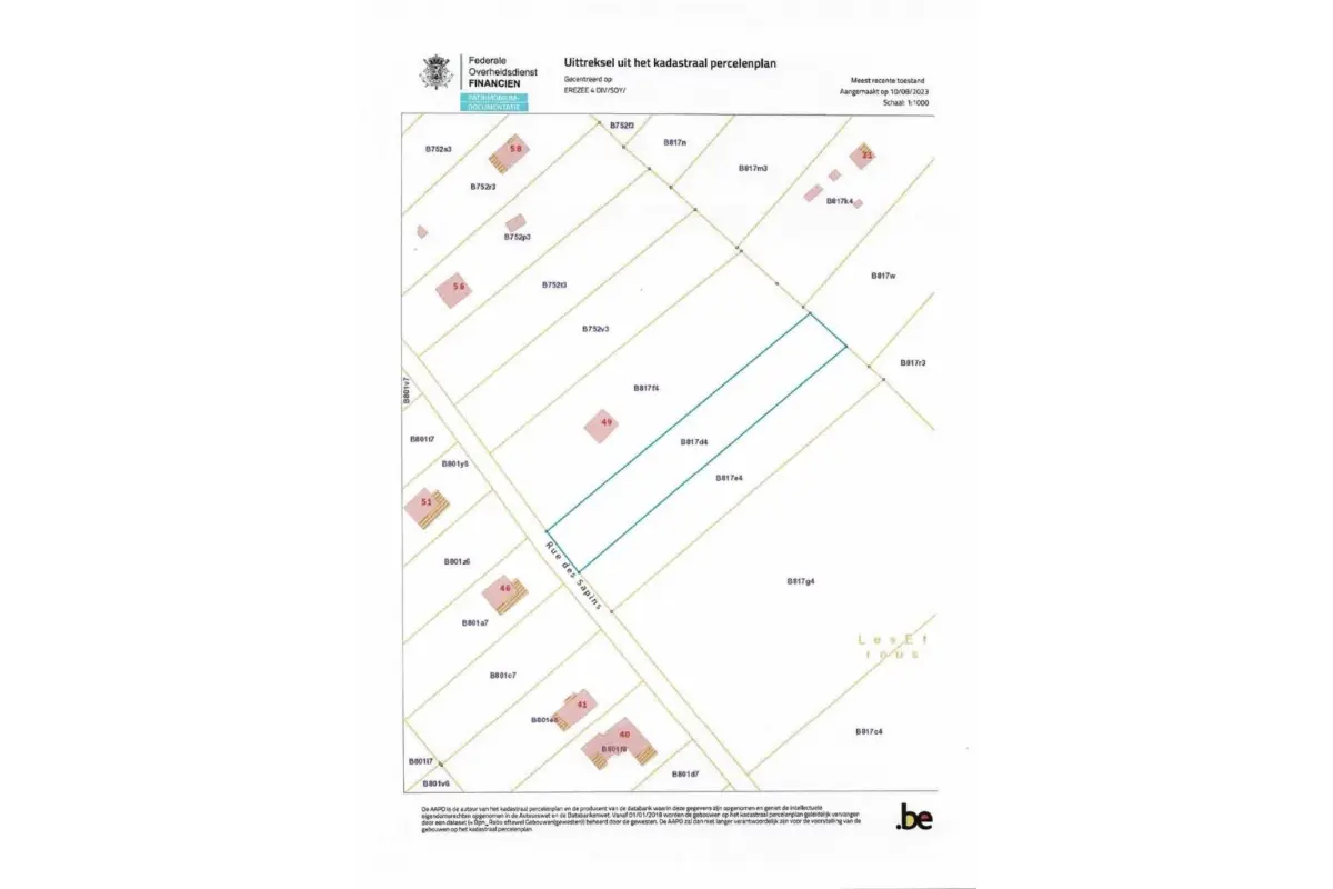 Bouwgrond te  in Soy 6997 95000.00€  slaapkamers m² - Zoekertje 652354