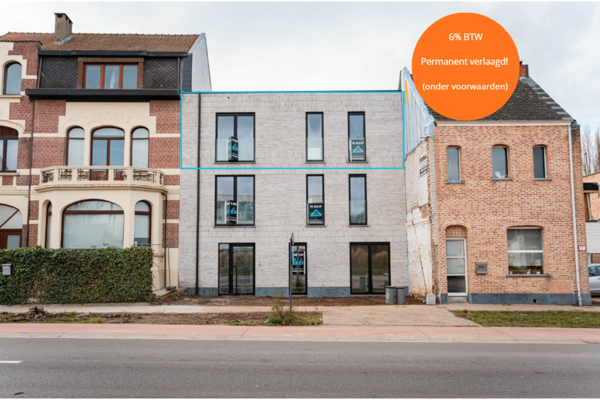 Appartement te  koop in Erembodegem 9320 305000.00€ 2 slaapkamers 91.60m² - Zoekertje 654361