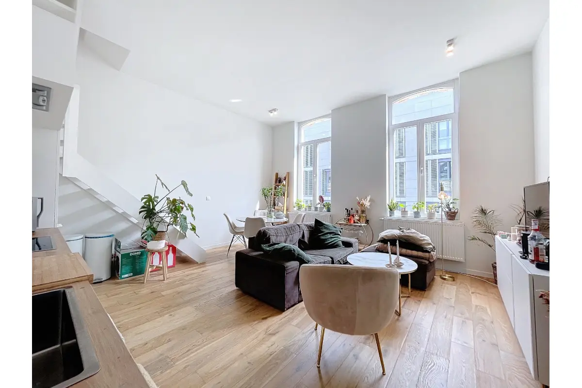 Duplex te  huur in Gent 9000 1325.00€ 2 slaapkamers 129.00m² - Zoekertje 658225