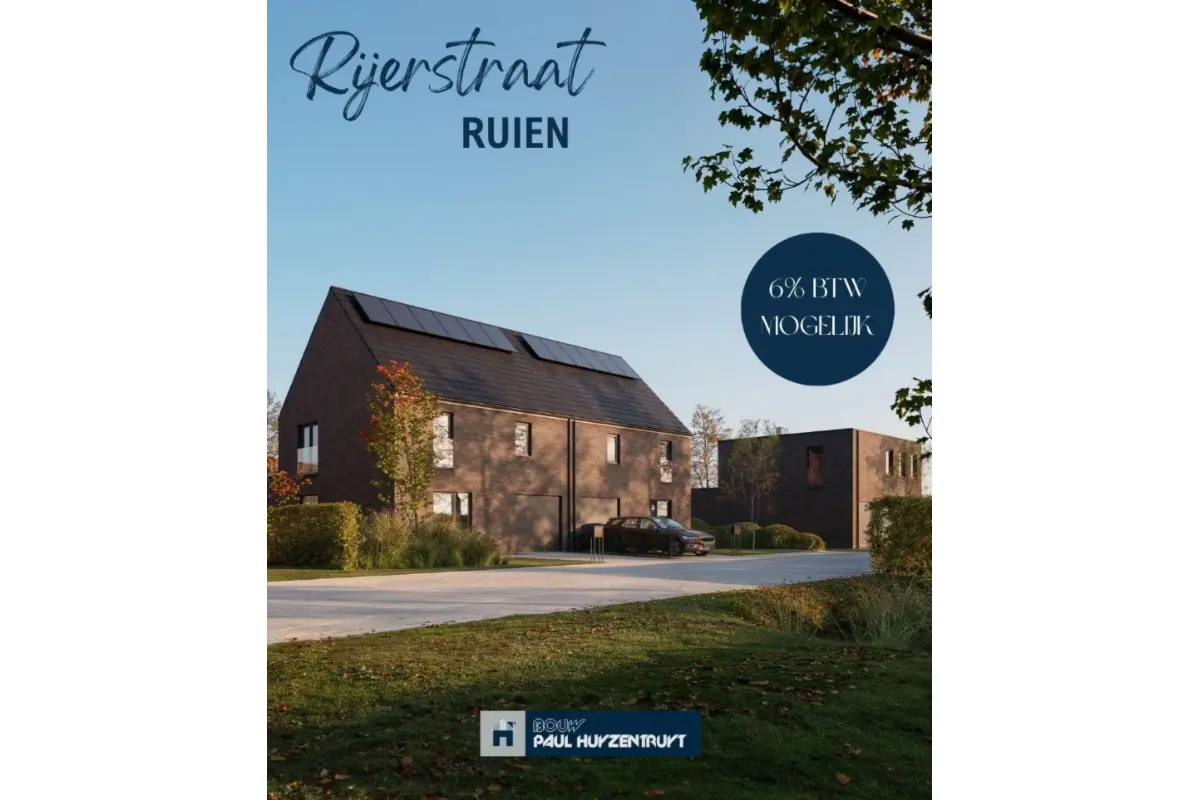 Huis te  koop in Ruien 9690 478400.00€ 3 slaapkamers m² - Zoekertje 667823