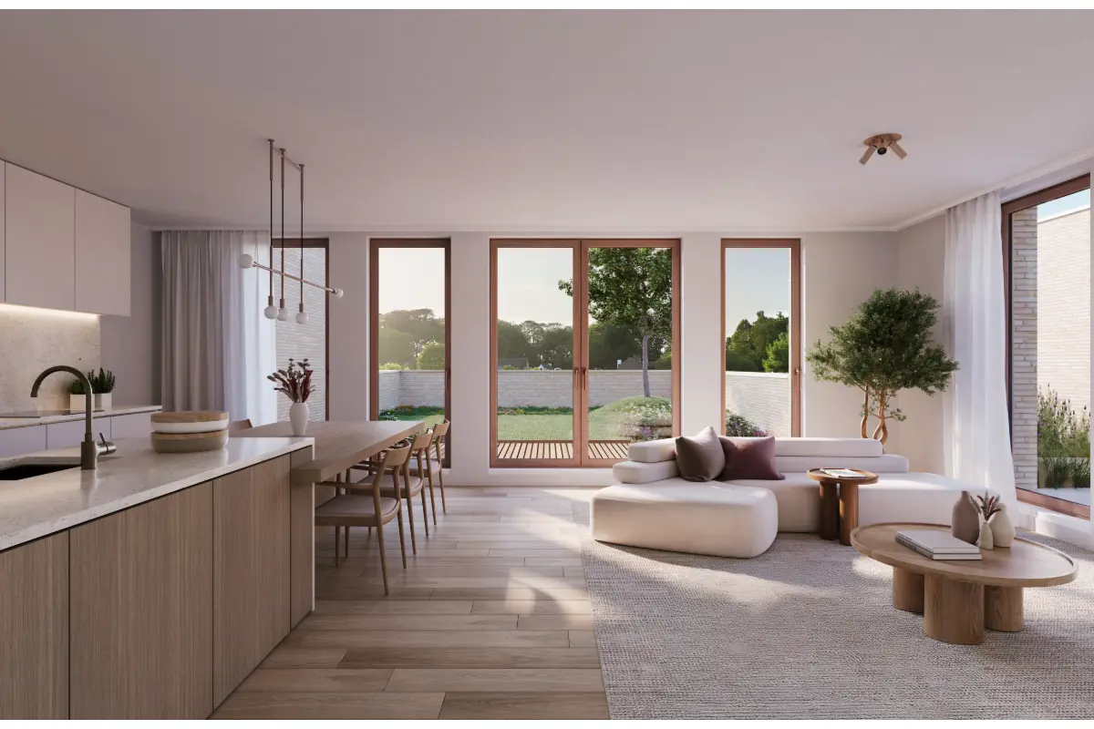 Appartement te  koop in Sint-Martens-Latem 9830 615000.00€ 2 slaapkamers 107.00m² - Zoekertje 668843