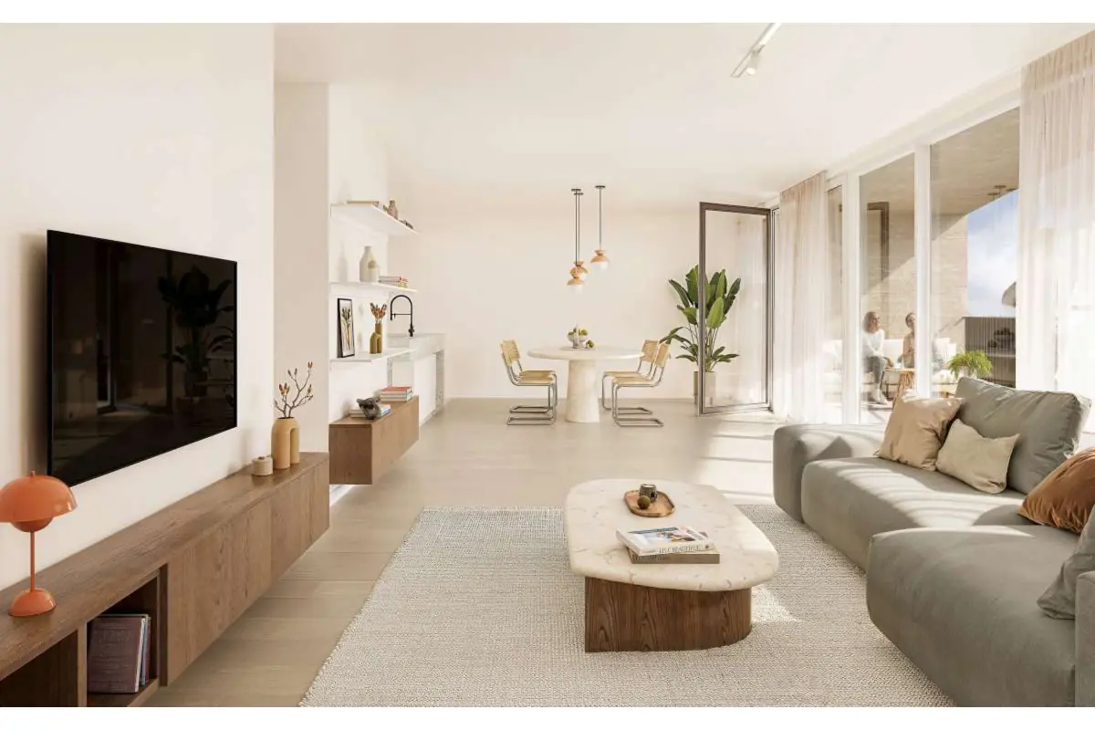 Appartement te  koop in Gent 9000 465000.00€ 3 slaapkamers 113.00m² - Zoekertje 668641