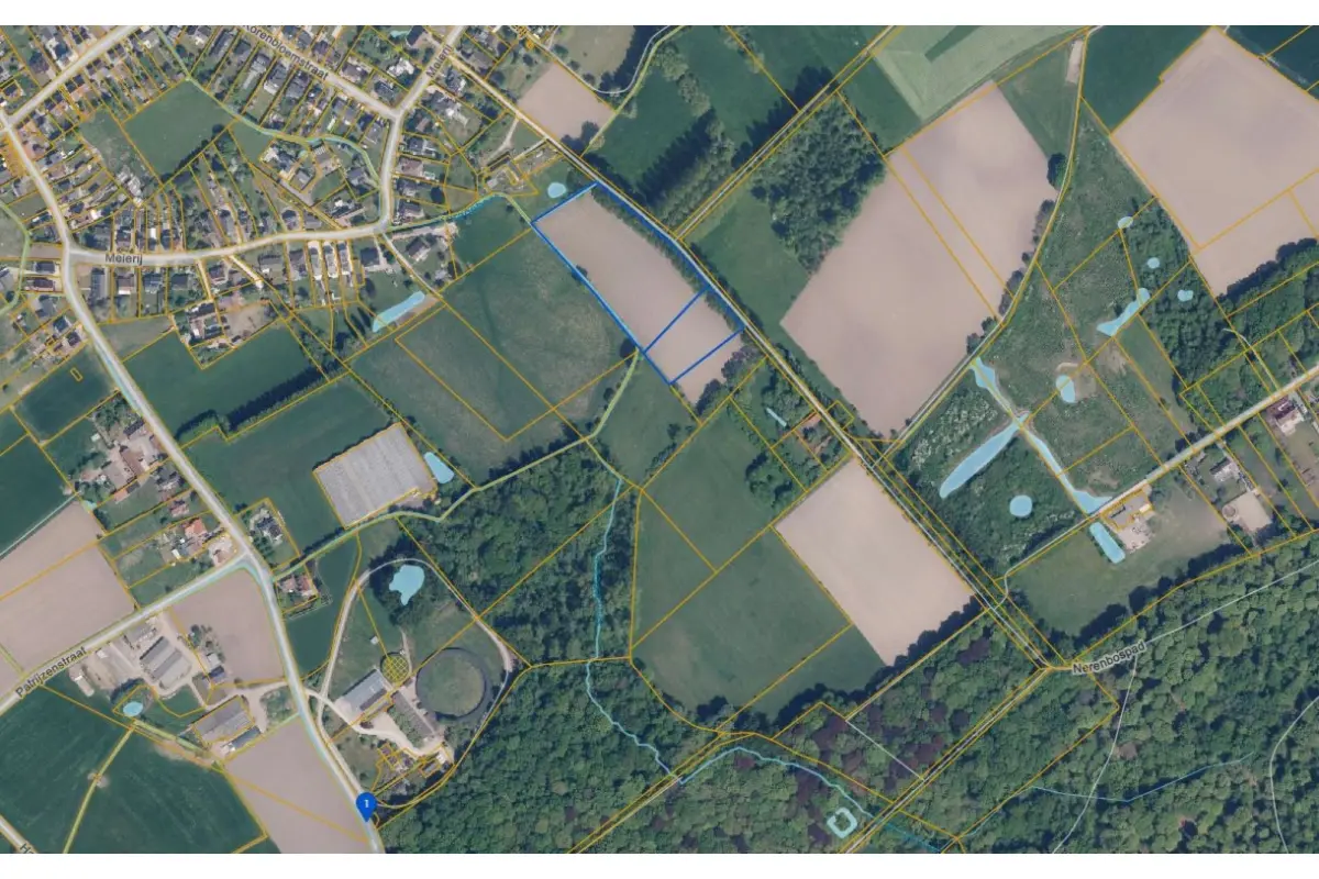 Niet bebouwbare grond te  koop in Bottelare 9820 143120.00€  slaapkamers m² - Zoekertje 672435