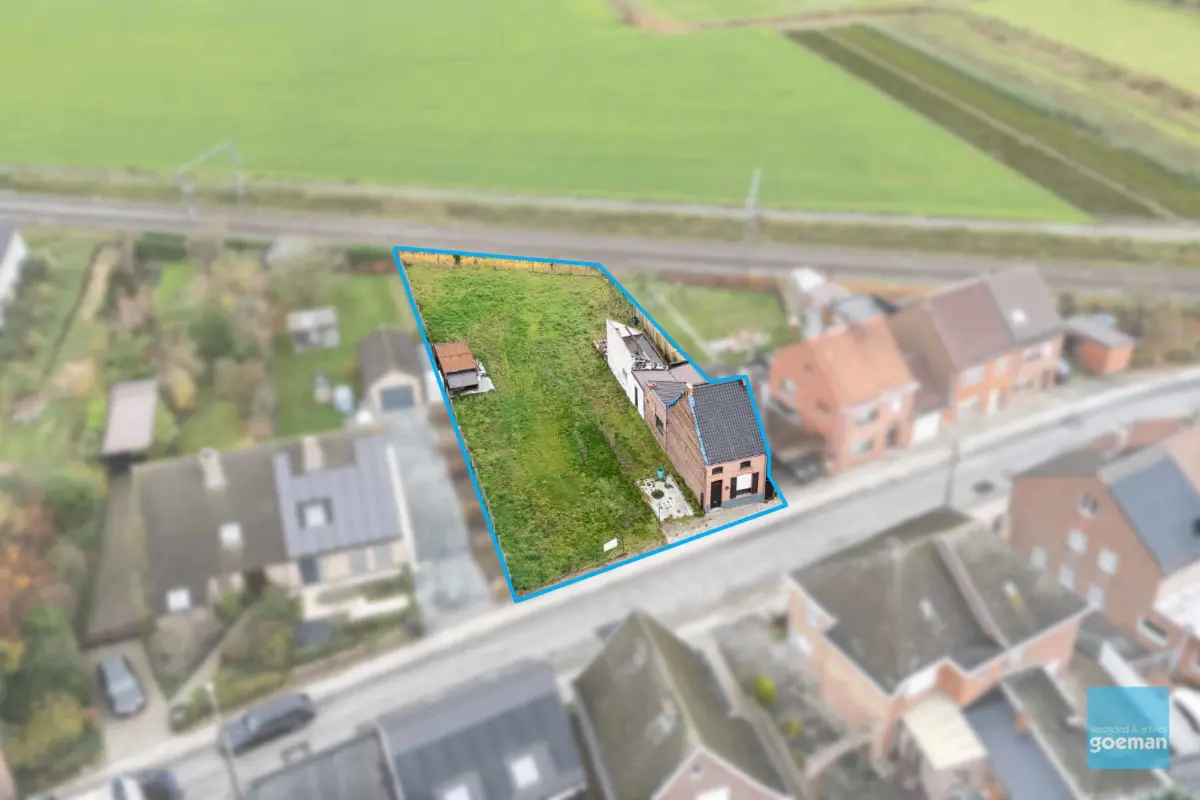 Grond te  koop in Wichelen 9260 230000.00€  slaapkamers m² - Zoekertje 672942