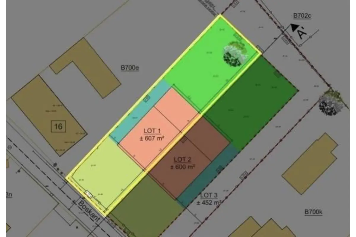 Grond te  koop in Oudenaarde 9700 125000.00€  slaapkamers m² - Zoekertje 672910