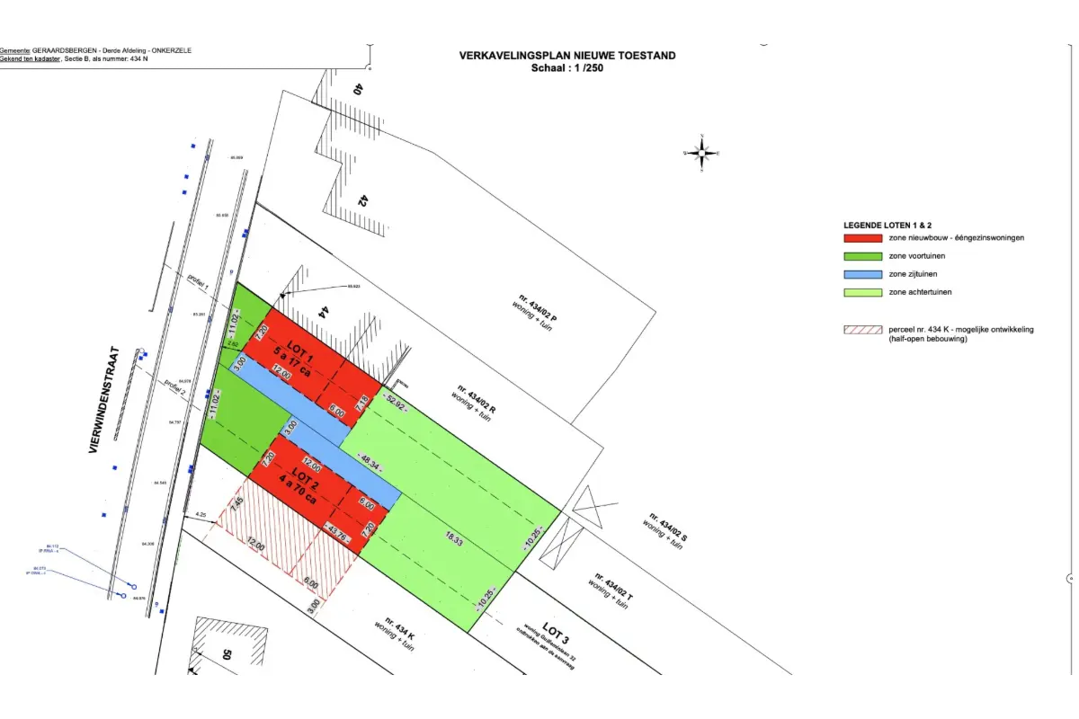 Grond te  koop in Geraardsbergen 9500 240000.00€  slaapkamers m² - Zoekertje 699698
