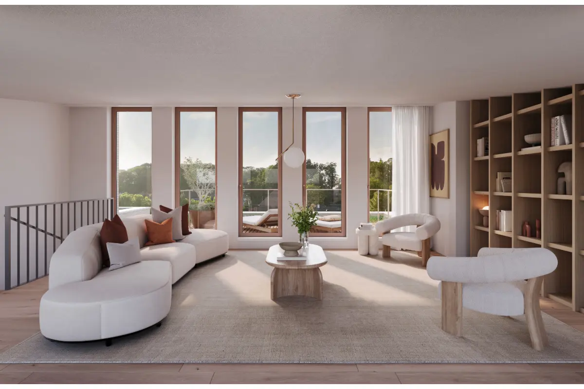 Appartement te  koop in Sint-Martens-Latem 9830 725000.00€ 3 slaapkamers 119.00m² - Zoekertje 701296