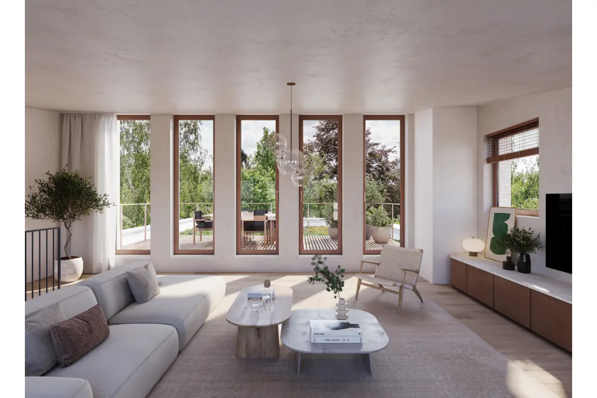 Appartement te  koop in Sint-Martens-Latem 9830 675000.00€ 3 slaapkamers 120.00m² - Zoekertje 703303