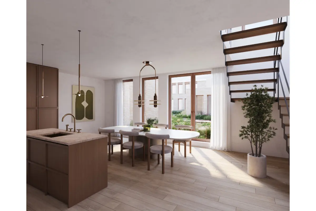 Appartement te  koop in Sint-Martens-Latem 9830 565000.00€ 1 slaapkamers 107.00m² - Zoekertje 703308