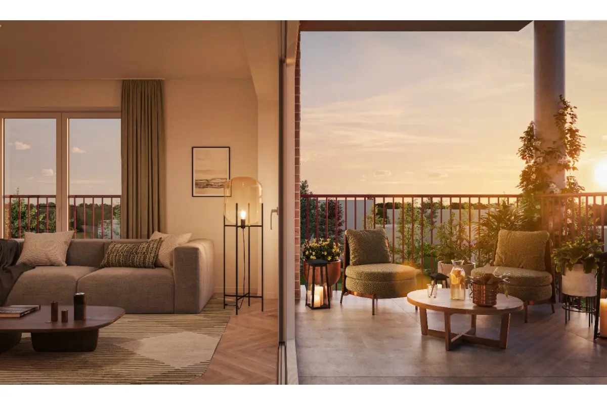 Penthouse te  koop in Sint-Niklaas 9100 415000.00€ 3 slaapkamers 135.00m² - Zoekertje 702925