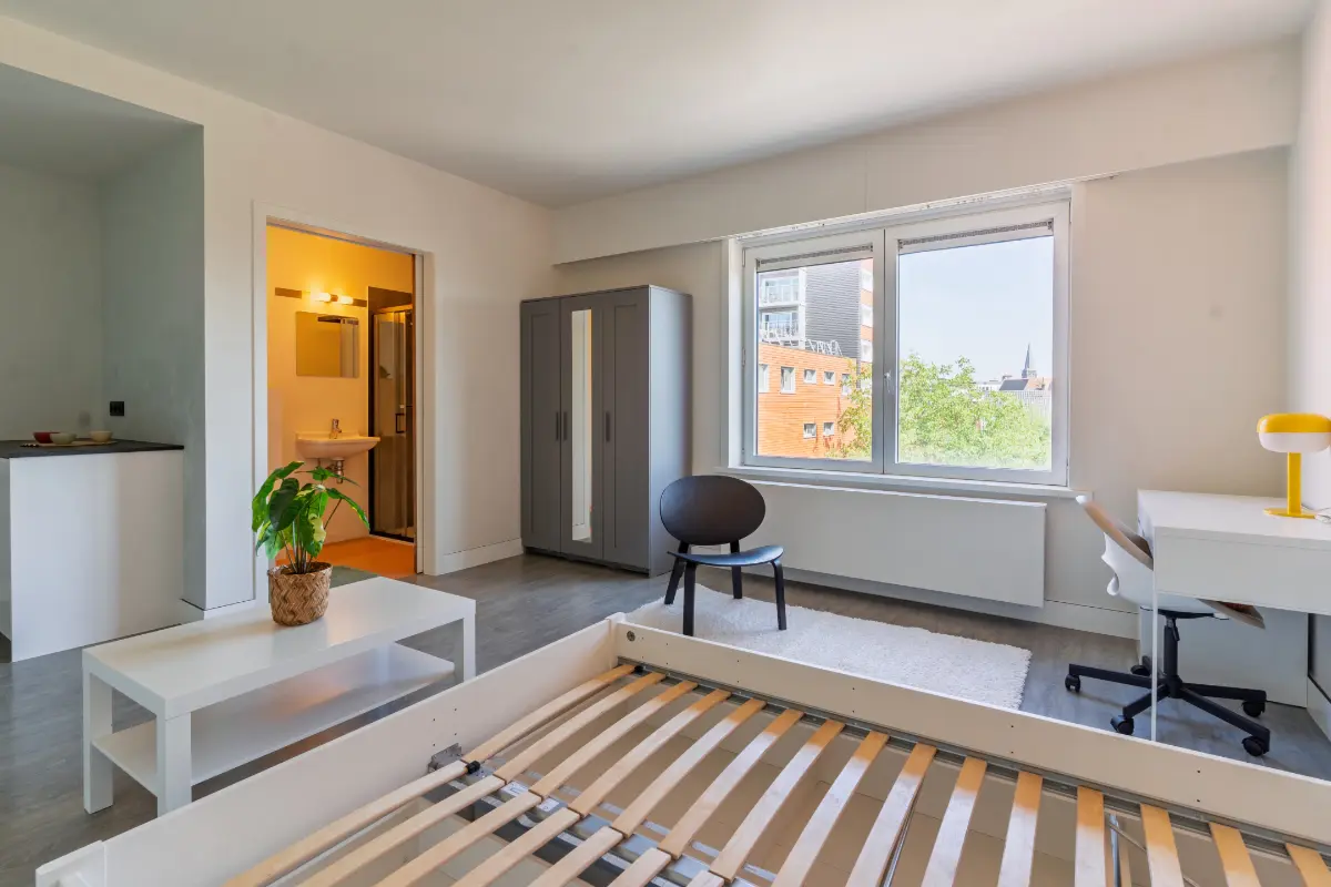 Appartement te  koop in Gent 9000 220000.00€  slaapkamers 27.82m² - Zoekertje 706604