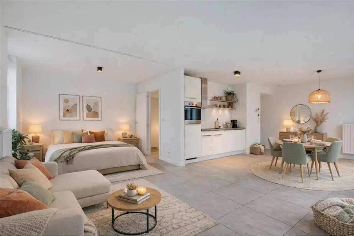 Appartement te  koop in Sint-Niklaas 9100 212500.00€ 1 slaapkamers 63.00m² - Zoekertje 713739