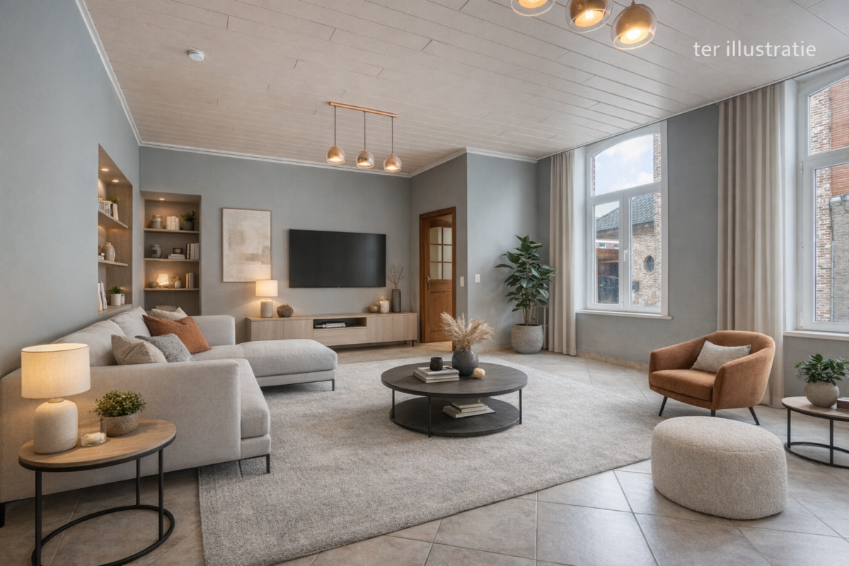 Huis te  koop in Meerbeke 9402 339000.00€ 6 slaapkamers 250.00m² - Zoekertje 717758