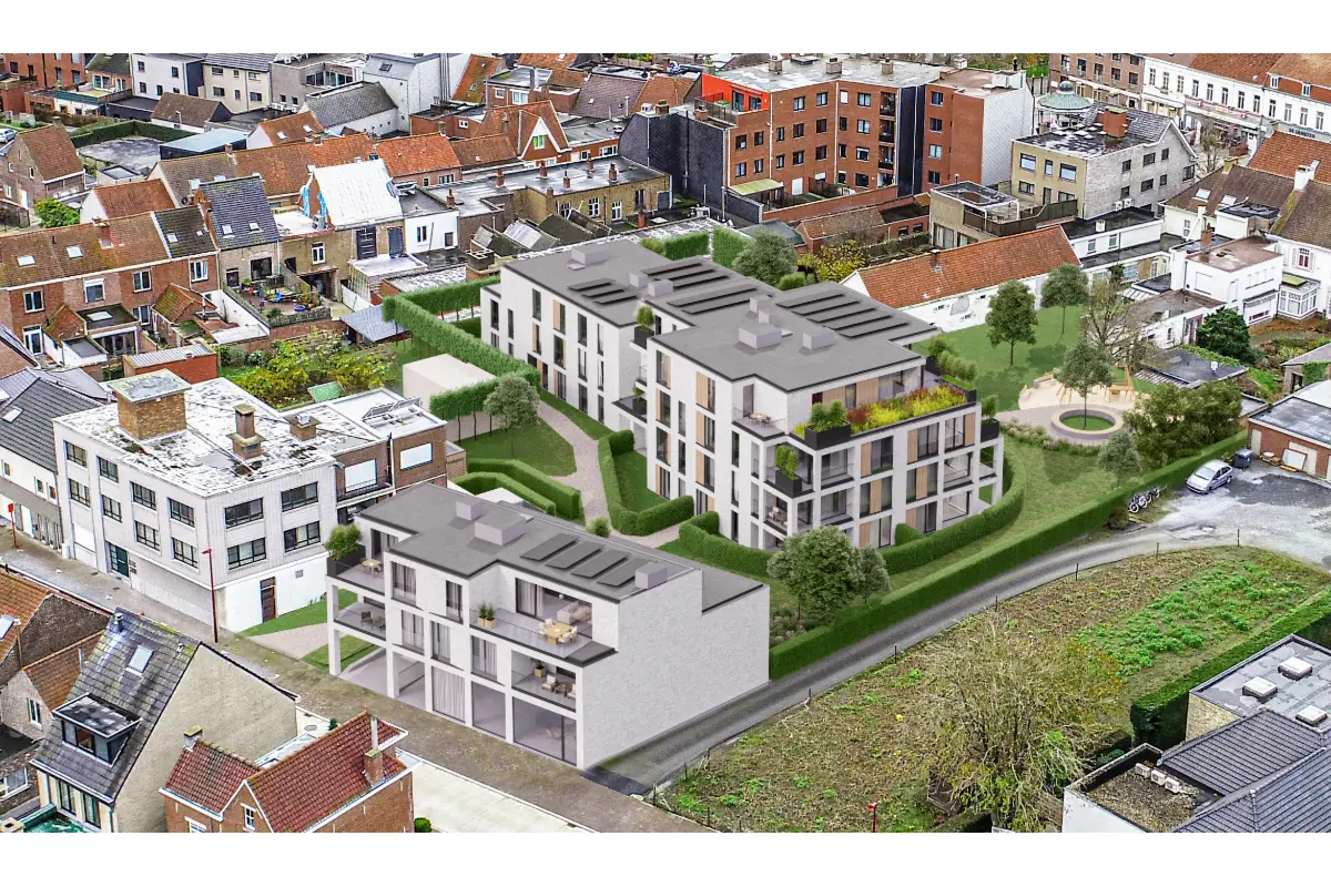Appartement te  koop in Aalter 9880 376500.00€ 2 slaapkamers 104.20m² - Zoekertje 719727