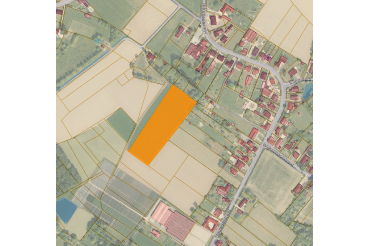 Niet bebouwbare grond te  koop in Oosterzele 9860 78750.00€  slaapkamers m² - Zoekertje 720364