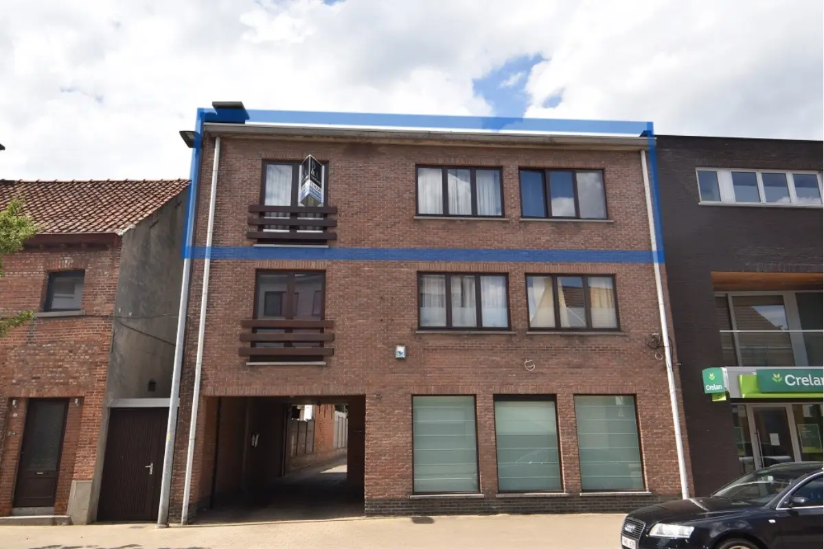Appartement te  huur in Nieuwkerken-Waas 9100 860.00€  slaapkamers m² - Zoekertje 721003