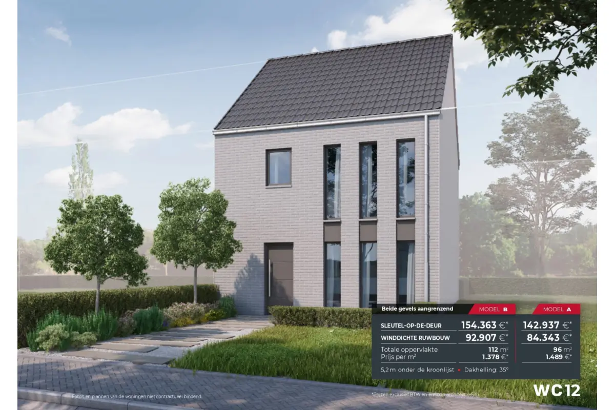Huis te  koop in Haaltert 9450 164363.00€ 3 slaapkamers m² - Zoekertje 733981