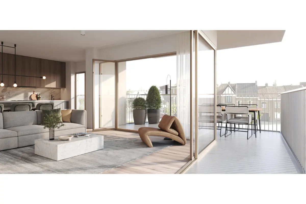 Appartement te  koop in Deinze 9800 400000.00€ 2 slaapkamers 96.00m² - Zoekertje 743558