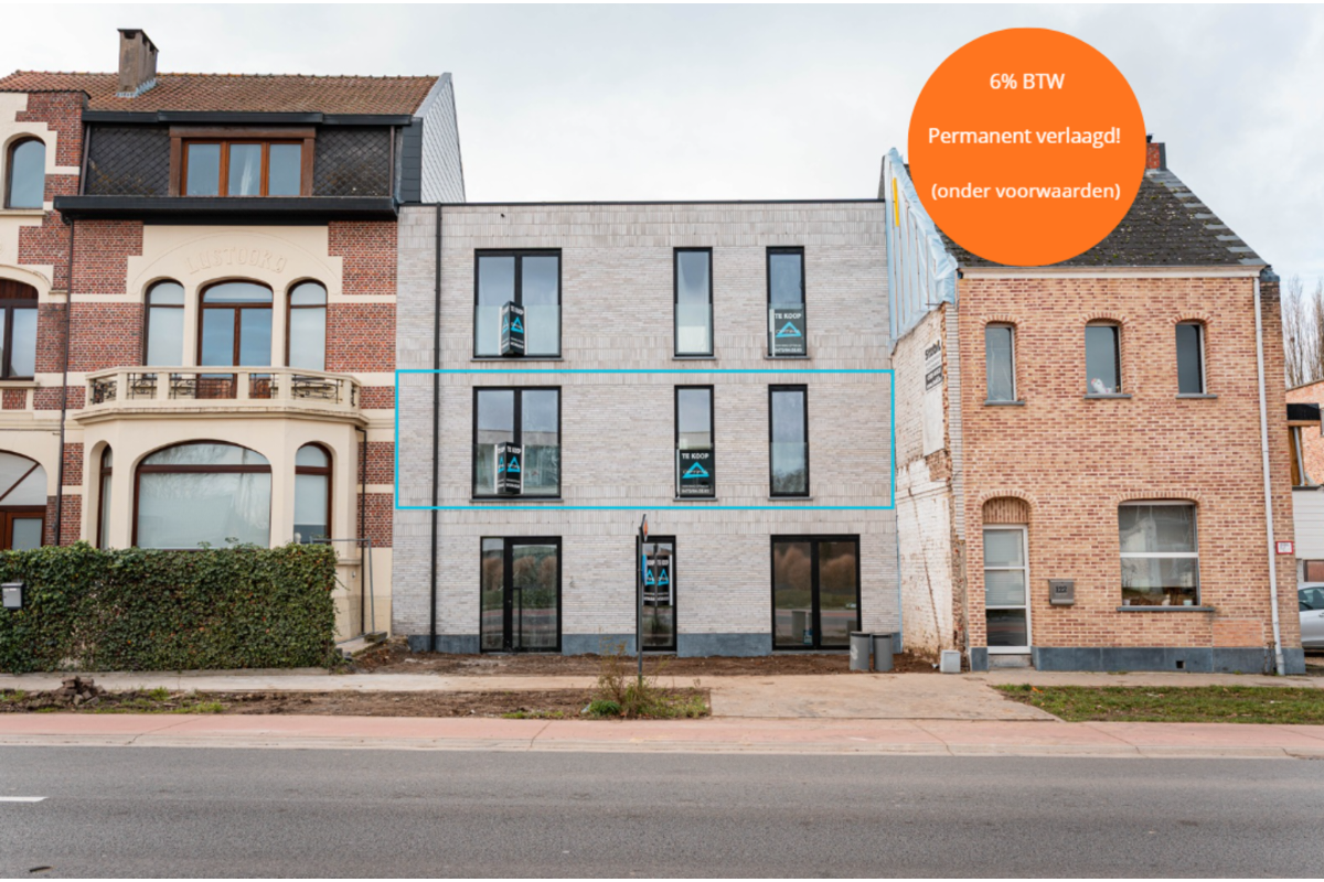 Appartement te  koop in Erembodegem 9320 355000.00€ 2 slaapkamers 108.40m² - Zoekertje 745488