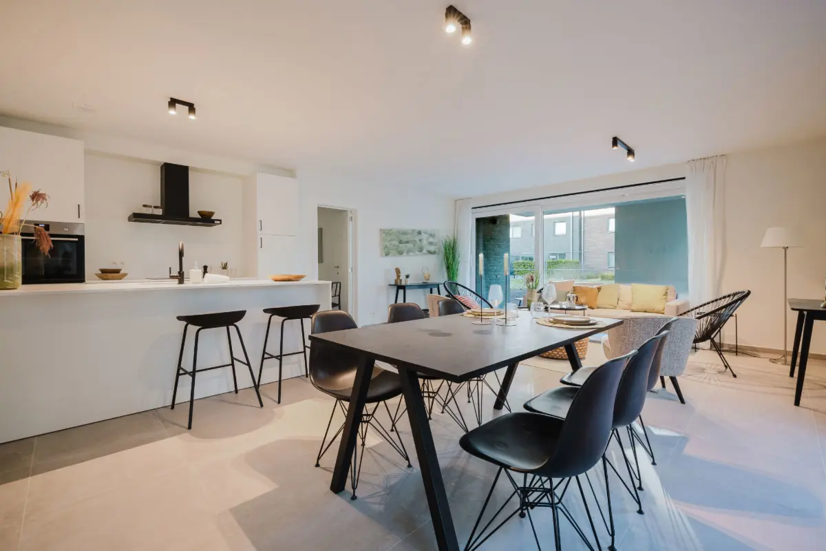 Appartement te  koop in Oostakker 9041 305000.00€ 2 slaapkamers 88.00m² - Zoekertje 746233