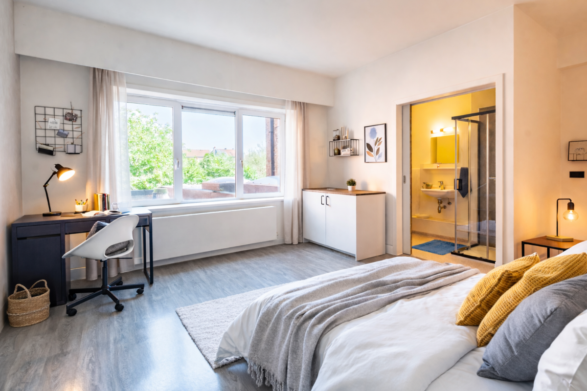 Kot te  koop in Gent 9000 160000.00€ 1 slaapkamers 17.33m² - Zoekertje 746489