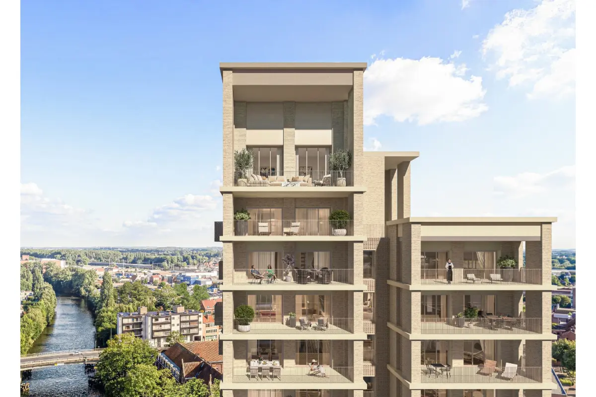 Appartement te  koop in Deinze 9800 460000.00€ 2 slaapkamers 103.00m² - Zoekertje 749607