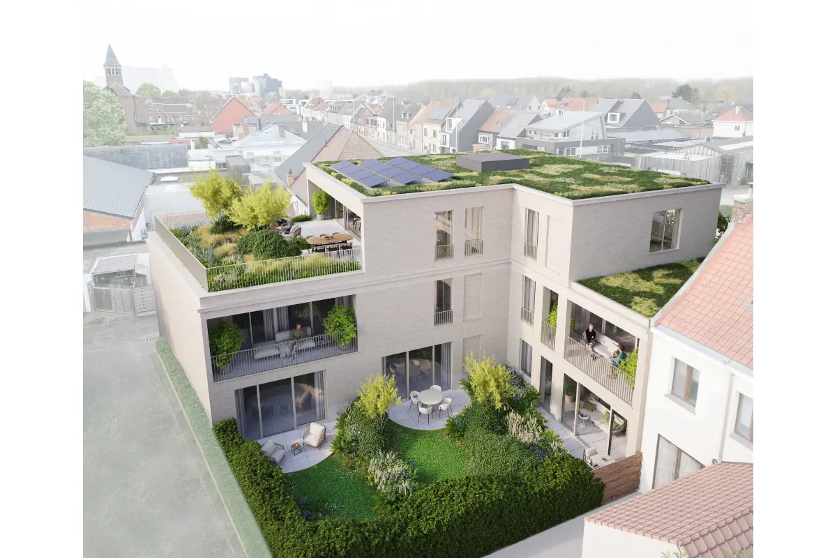 Appartement te  koop in Astene 9800 315000.00€ 1 slaapkamers 74.00m² - Zoekertje 750009