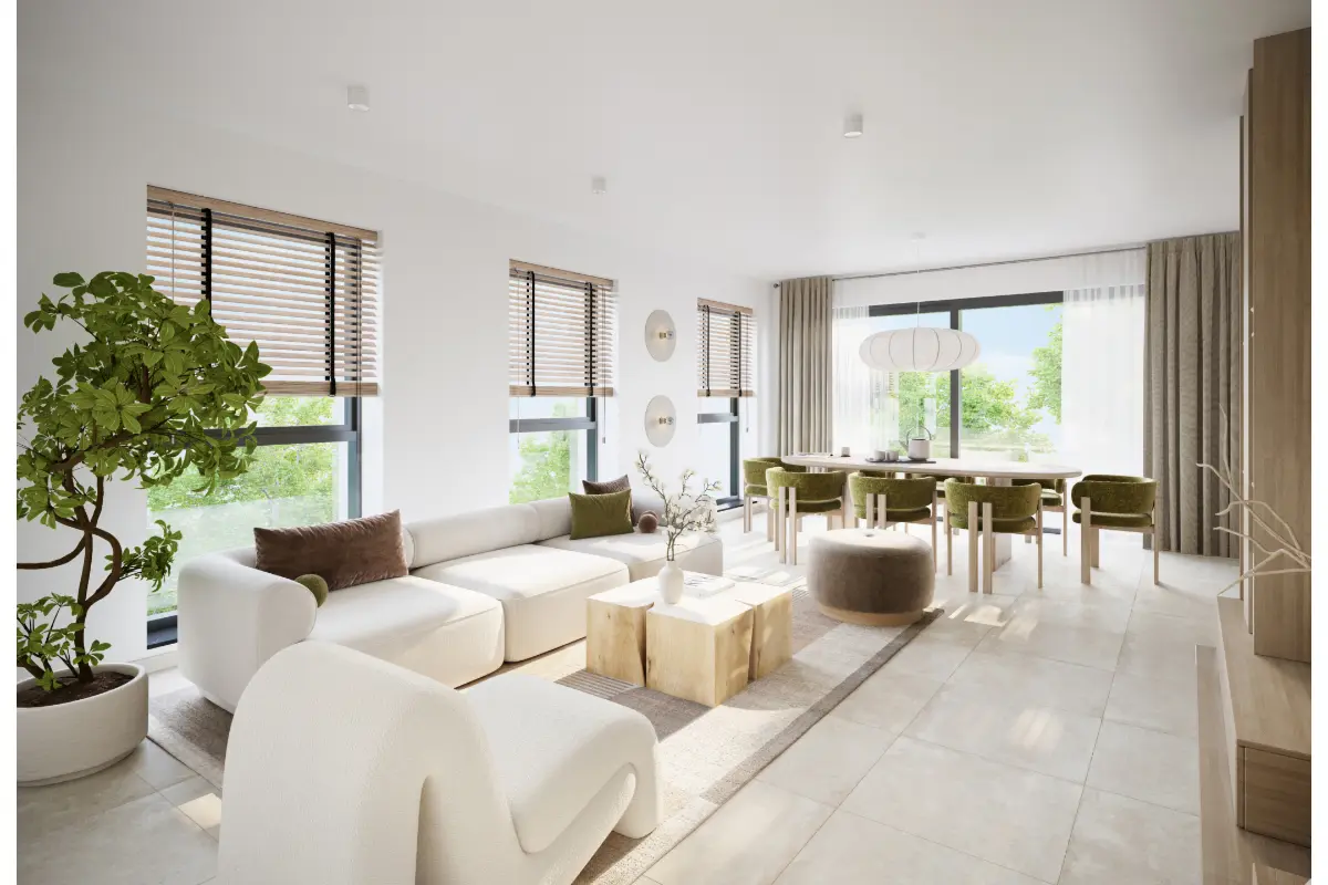 Appartement te  koop in Oostakker 9041 284000.00€ 1 slaapkamers 60.25m² - Zoekertje 751599