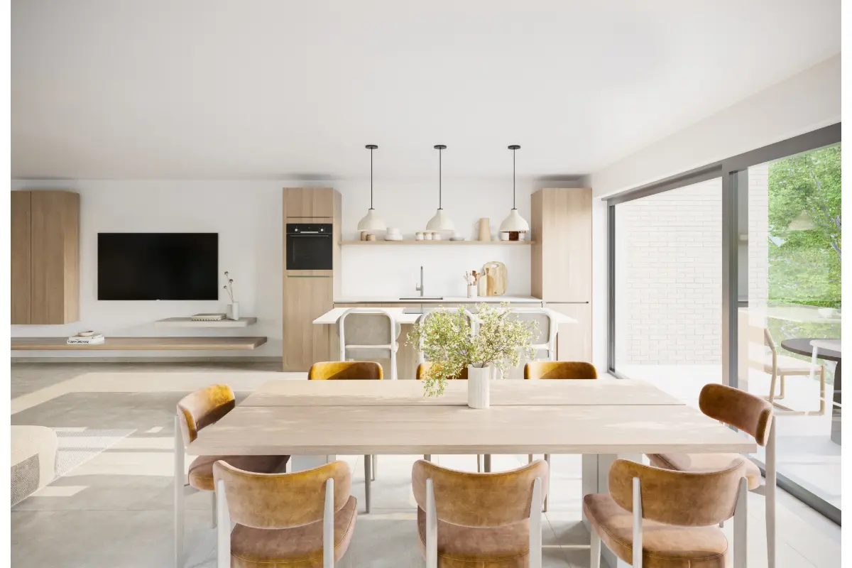 Appartement te  koop in Oostakker 9041 495000.00€ 3 slaapkamers 138.24m² - Zoekertje 751597